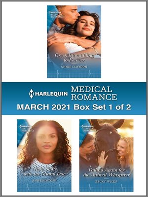 cover image of Harlequin Medical Romance March 2021--Box Set 1 of 2